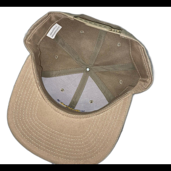 Mountain Conqueror Cap Hat Unisex Snapback Adjustable Brown Embroidered - Picture 8 of 9